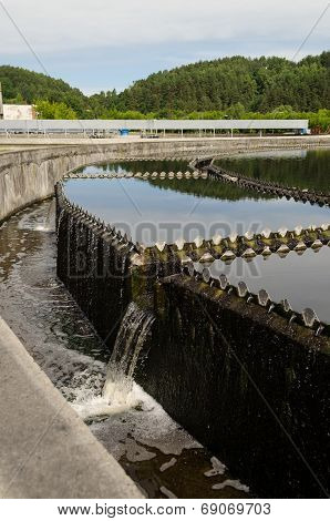 Cleaned Sewage Water Clarification Waterwork