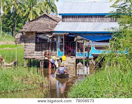 Farmhouse In Maubin, Myanmar