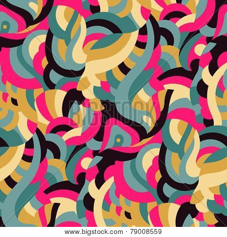 psychedelic seamless pattern
