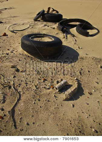 แคร่และมลพิษยาง