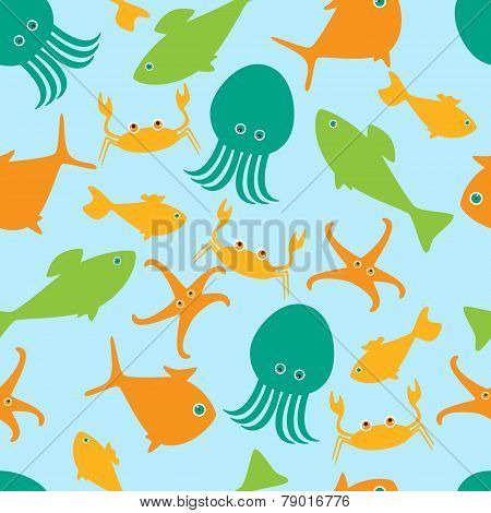 Marine Life Pattern