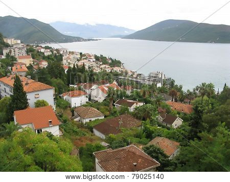 a small European village by the Bay