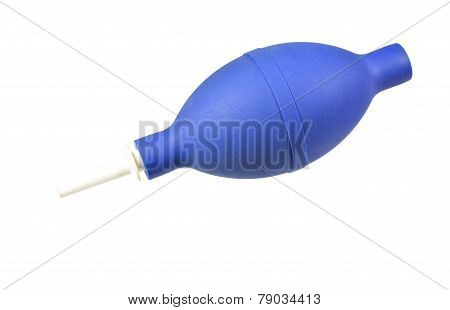 Rubber blue air blower
