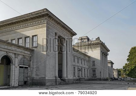 Railway station Ruse town, Bulgaria