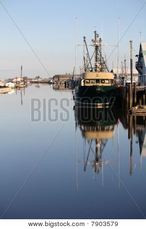 Port de Steveston matin