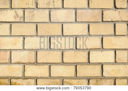 yellow brick wall background 