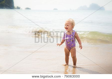 Small Blonde Baby Girl