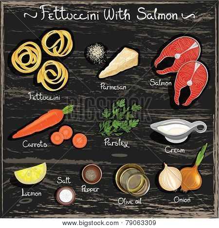 Fettuccini with Salmon