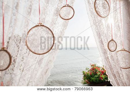 Vintage Wedding  Arch