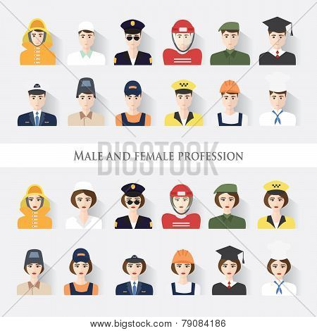 Male And Female Profession