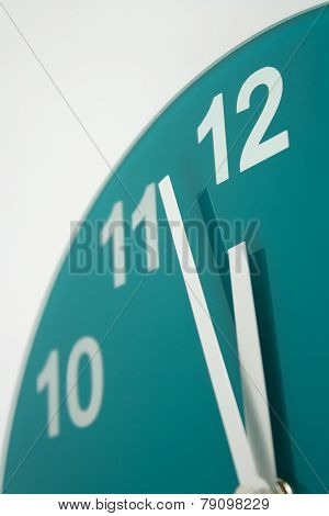 Close Up Of A Clock Face