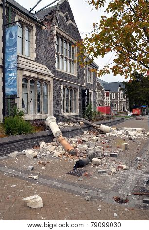 Christchurch Earthquake - Arts Centre Damage