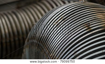 Industrial Steel Components Abstract