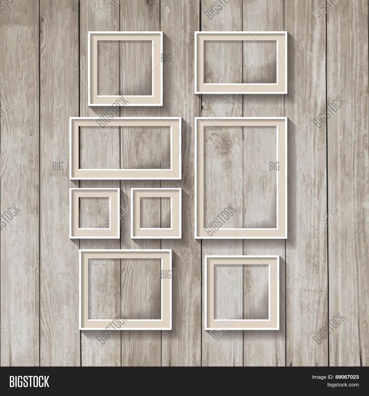 Frame Template. Set Vector & Photo (Free Trial) Bigstock