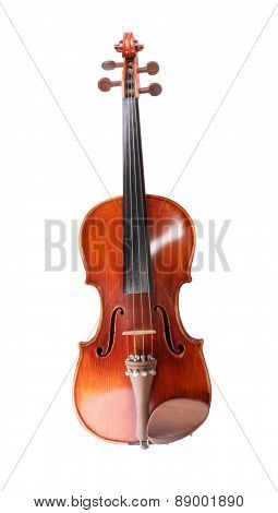 Red Violin Isolated