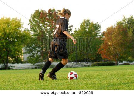 Fußball-kick