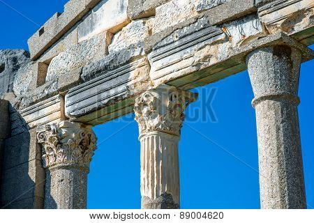 Temple ruins in Ancient Apollonia