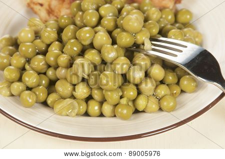 Chicken Meat With Green Peas