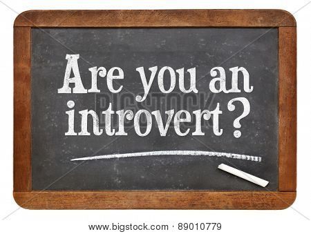 What is my secret dream question on a vintage slate blackboard - personality concept