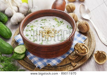 Tarator, Bulgarian Sour Milk Soup