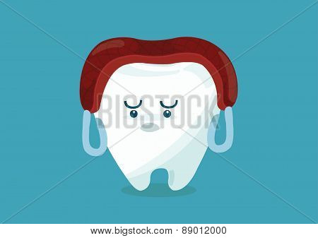 Tooth say meat over head