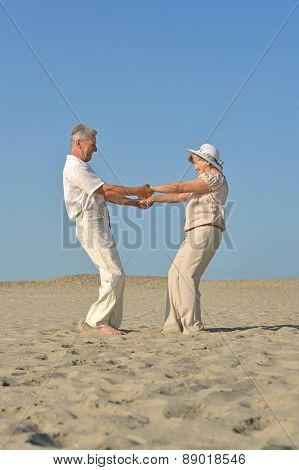 old couple in love