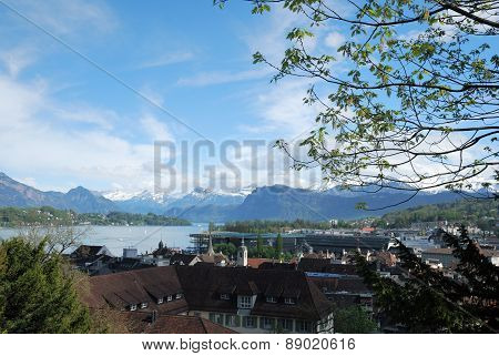 Luzern Panorama, Switzerland.