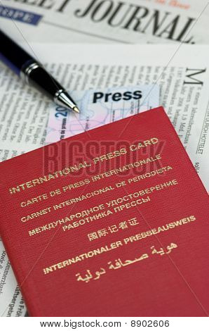 Carte de presse internationale