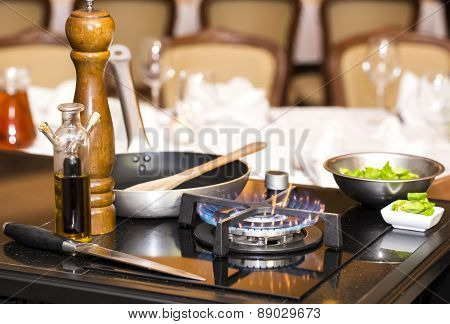 table gas stove