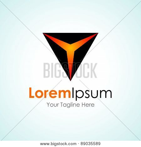 Dark technology robot innovation dron concept elements icon logo