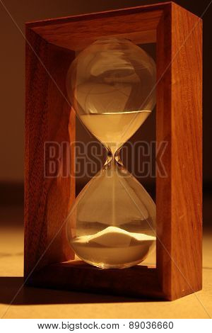 Hourglass countdown