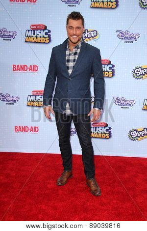 LOS ANGELES - APR 25:  Witney Carson, Chris Soules at the Radio DIsney Music Awards 2015 at the Nokia Theater on April 25, 2015 in Los Angeles, CA