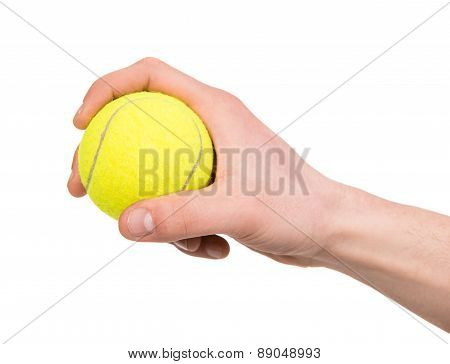 Hand With A Ball