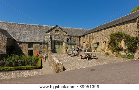 Trerice House Newquay Cornwall England UK beautiful Elizabethan manor house and gardens in sunny spr