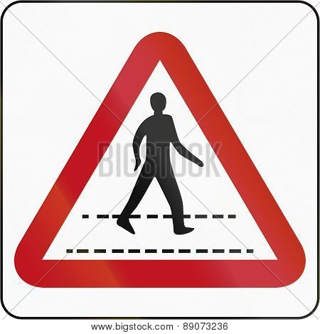 Pedestrian Crossing In Brunei