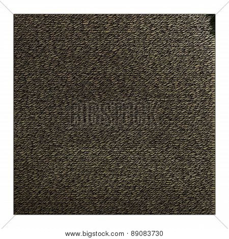 Abstract The Broad Strokes Wood Brown And Yellow