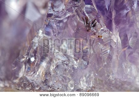 Amethyst Is Violet Variety Of Quartz Often Used In Jewelry