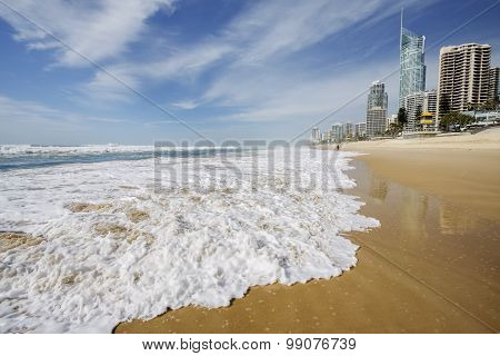 Surfers Paradise beachfront, Gold Coast