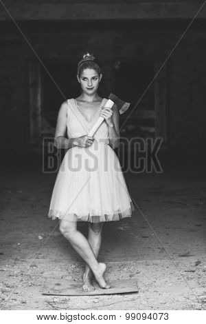 Cute serial killer woman