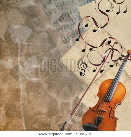 ไวโอลิน โรส และแผ่นเพลง