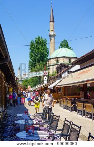 Street Scene, Sarajevo