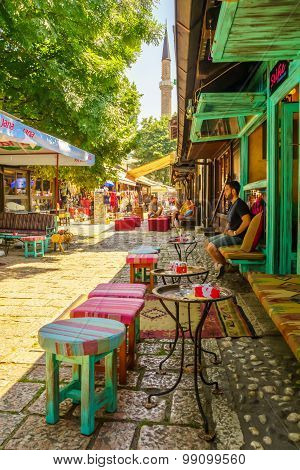 Street Scene, Sarajevo