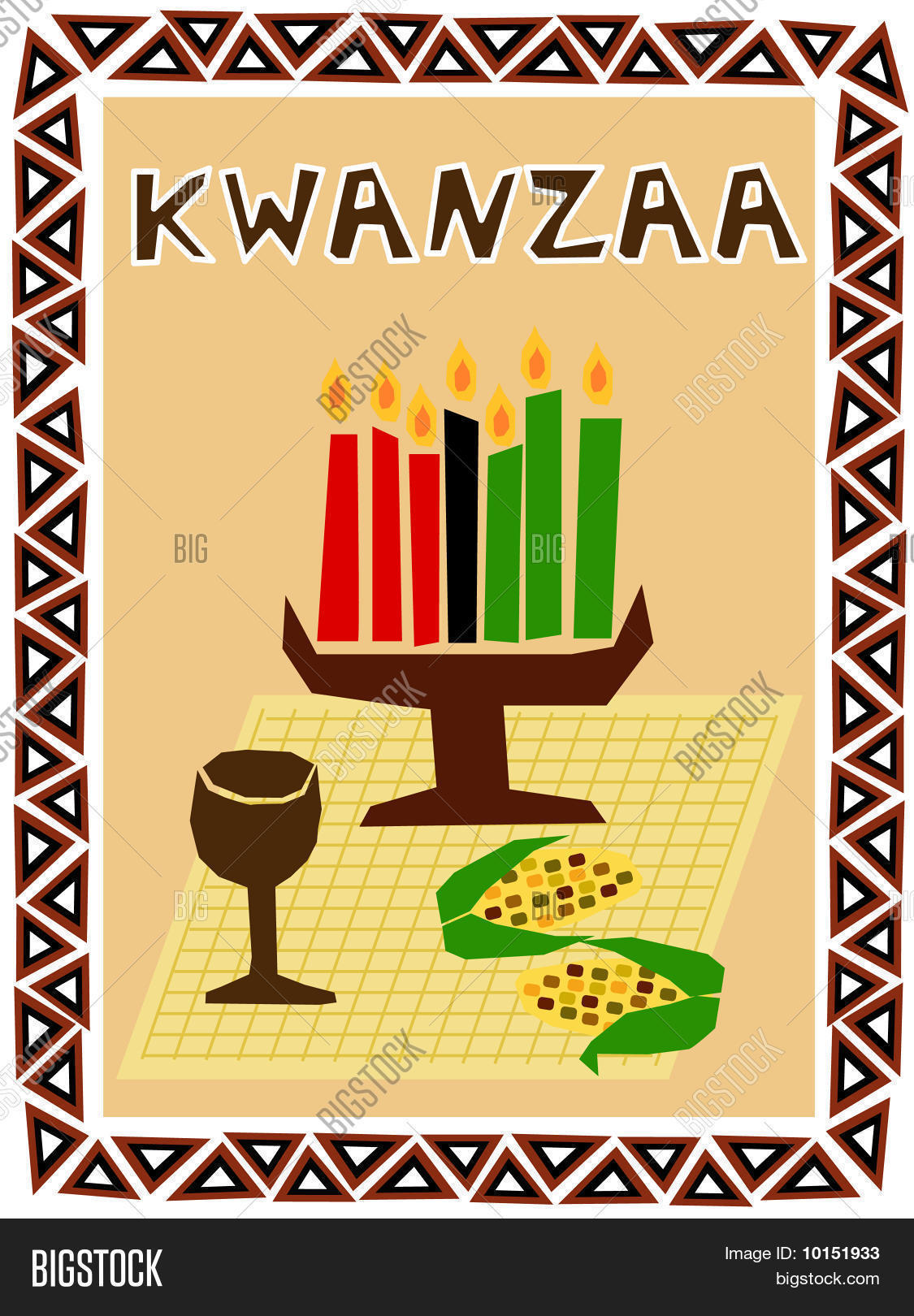 Kwanzaa Symbols Vector & Photo (Free Trial) Bigstock
