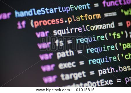 Javascript Node JS code