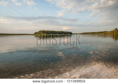 Landscape Of Central Russia, Ahtuba