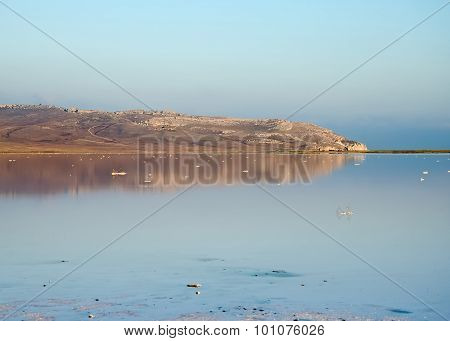 Kojashsky Lake In The Opuk Nature Reserve