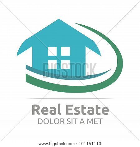 Logo Building Vector Real Estate Design
