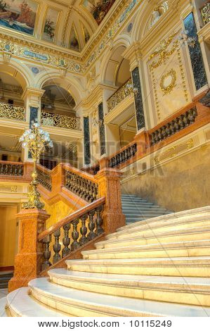 Luxus-Treppe