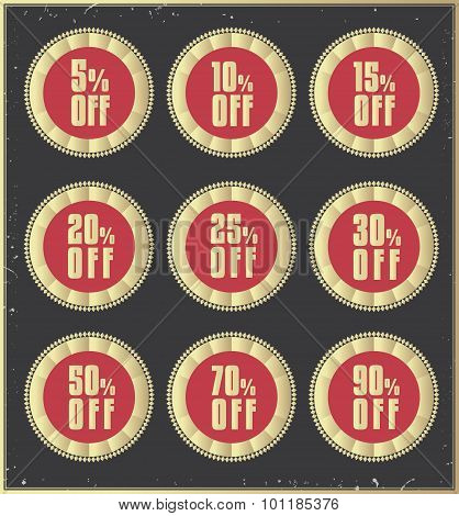discount badges