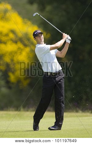 PARIS FRANCE, 05 JULY 2009. Martin Kaymer (GER) competing in the final round of the PGA European Tour Open de France golf tournament.